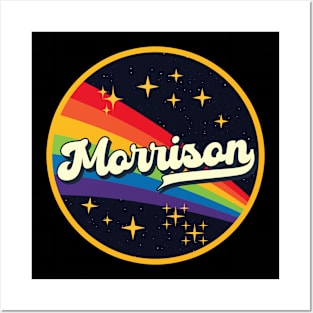 Morrison // Rainbow In Space Vintage Style Posters and Art